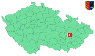 Mapa PROSTĚJOV