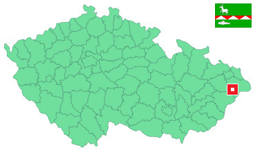 Mapa Pstruží