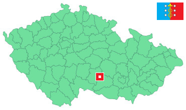 Mapa Radonín