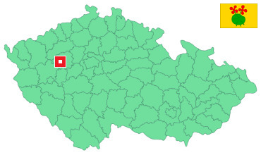 Mapa Řeřichy