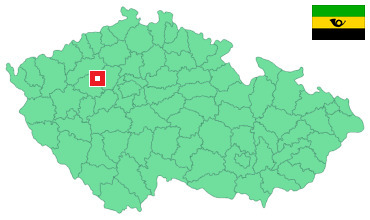 Mapa Řevničov