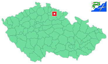 Mapa Roztoky u Jilemnice