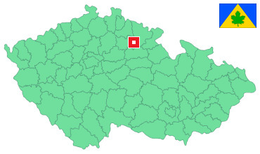 Mapa Šárovcova Lhota