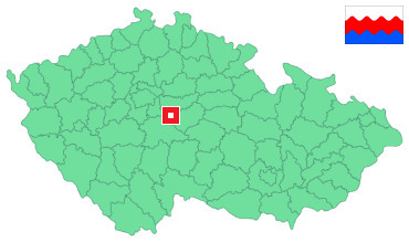 Mapa Sázava