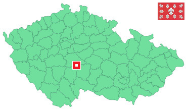 Mapa Šebířov