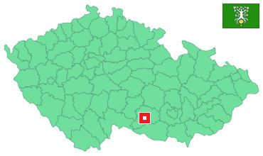 Mapa Šebkovice