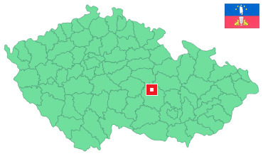 Mapa Sklené