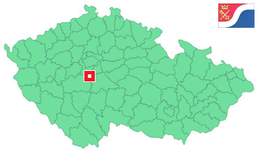 Mapa Slapy