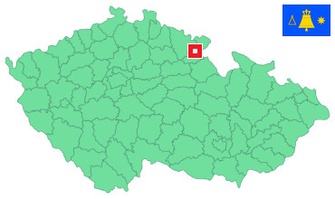 Mapa Slatina nad Úpou
