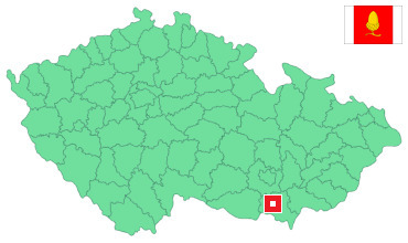 Mapa Strachotín