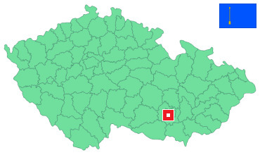 Mapa Střelice