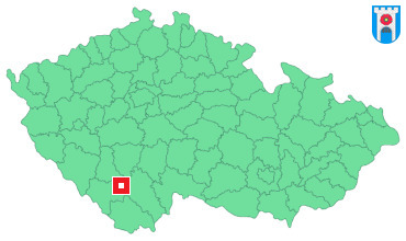 Mapa Strunkovice nad Blanicí