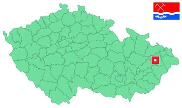 Mapa Suchdol nad Odrou