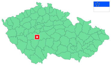 Mapa Svatý Jan