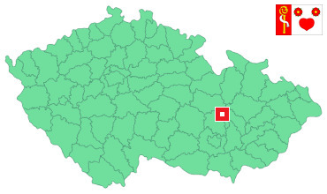 Mapa Světlá