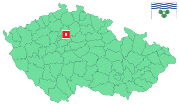 Mapa Tišice