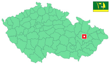 Mapa Tovéř