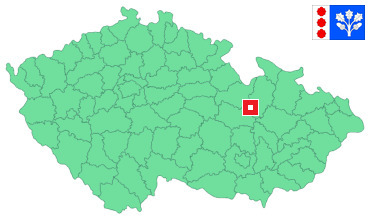 Mapa Třebařov