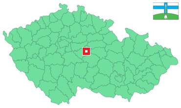 Mapa Třebonín
