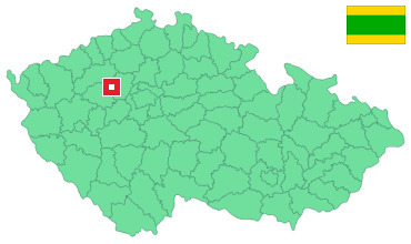 Mapa Třtice
