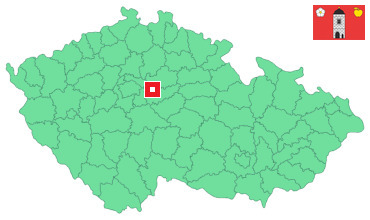 Mapa Tuchoraz