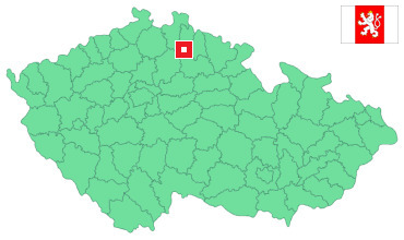 Mapa Turnov
