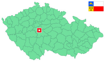 Mapa Týnec nad Sázavou