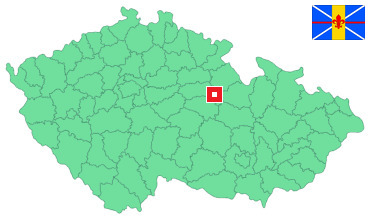 Mapa Uhersko
