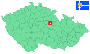 Mapa Úhřetická Lhota