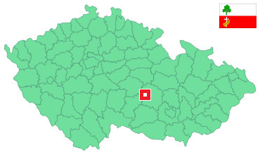 Mapa Újezd