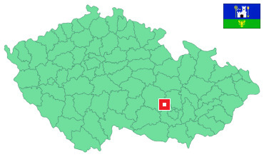 Mapa Újezd u Tišnova