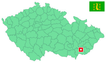 Mapa Vážany