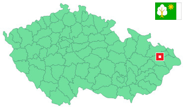 Mapa Velké Albrechtice