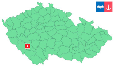 Mapa Velké Hydčice