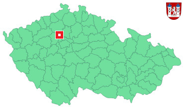 Mapa Velvary