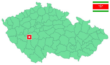 Mapa Věšín