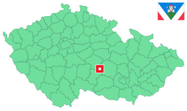 Mapa Věžnice