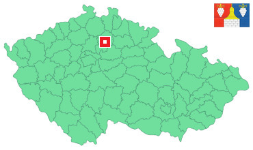 Mapa Vinec