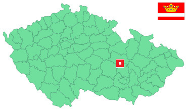 Mapa Vítějeves