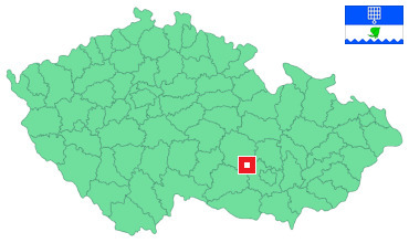 Mapa Vlkov