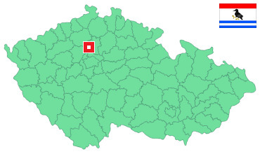 Mapa Vraňany