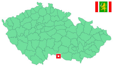 Mapa Vratěnín