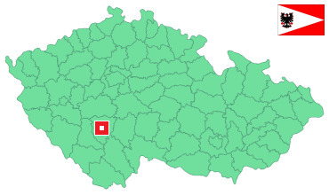 Mapa Vráž