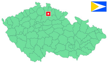Mapa Všeň