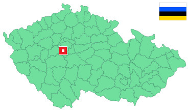 Mapa Všenory