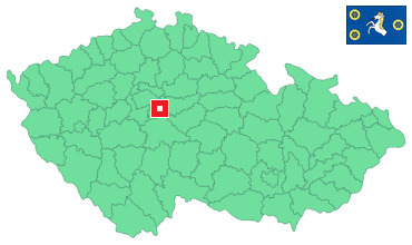 Mapa Všestary