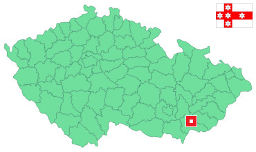 Mapa Žádovice