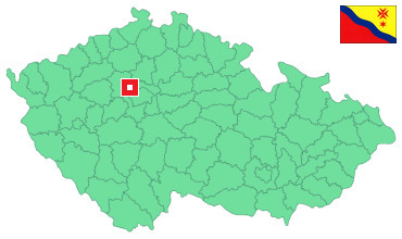 Mapa Zájezd