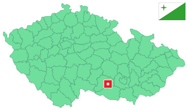 Mapa Zárubice