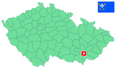 Mapa Ždánice